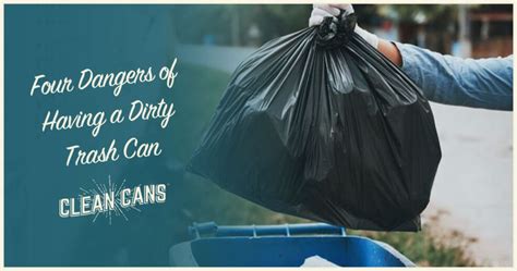 Four Dangers of Having a Dirty Trash Can - Clean Cans