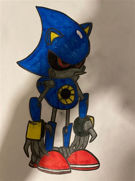 Sonic Mania Adventures Metal Sonic by Muthoni16 on DeviantArt