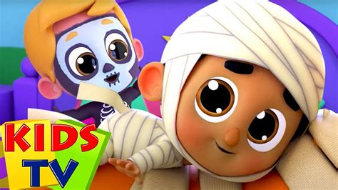 Cinq petits monstres | Comptines bébé | Musique pour enfants | Kids Tv ...