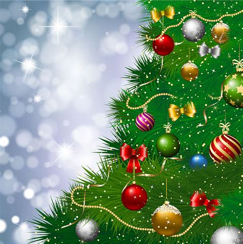 Christmas tree background 234230 Vector Art at Vecteezy