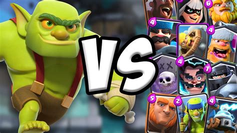 Goblin Cage GAMEPLAY vs All Cards | Clash Royale - YouTube