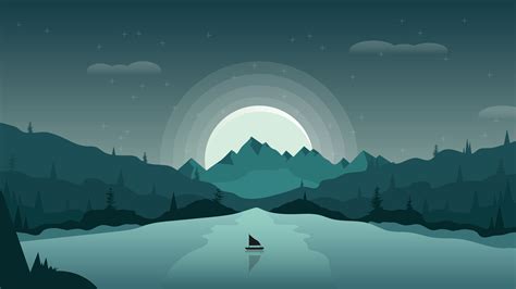 Vector Landscape, Me, Adobe Illustrator, 2020 : r/Art