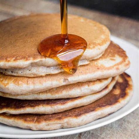 No Milk No Eggs Pancakes - Brooklyn Farm Girl