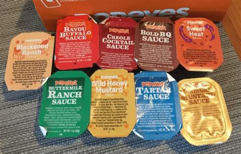 12 Best Dipping Sauces at Popeyes - 8 Minute Fitness