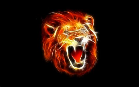 Roaring Lion Wallpaper - WallpaperSafari