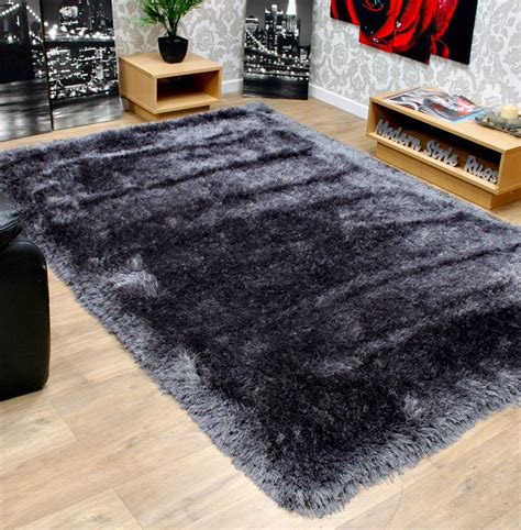 New Super Very Thick Shaggy Shag Pile Soft Touch Designer Rugs Luxury ...