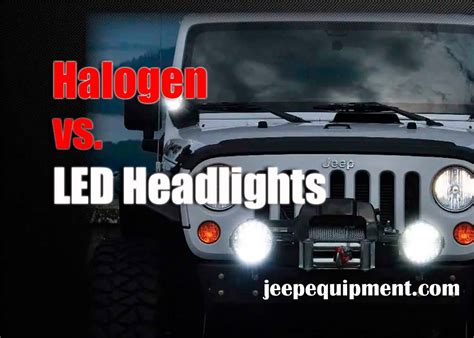 Halogen vs. LED Headlights What’s the Difference?