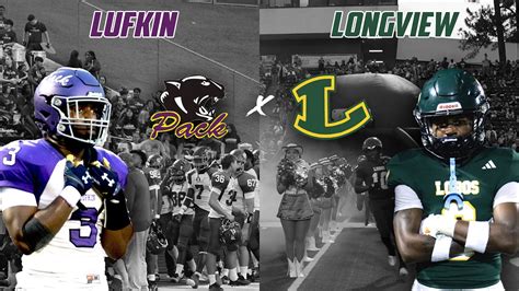 TXFBLIFE GAME OF THE WEEK EAST TX SHOWDOWN Lufkin vs Longview | Texas ...