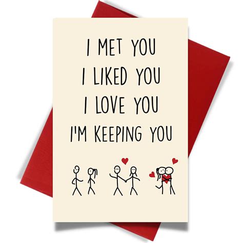 Romantic Love Cards For Boyfriend