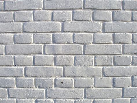 White Wall Brick Texture - Image to u