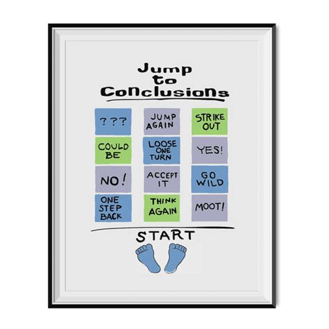 Jump To Conclusions Poster Office Space Movie Initech Mat Gift Tom ...