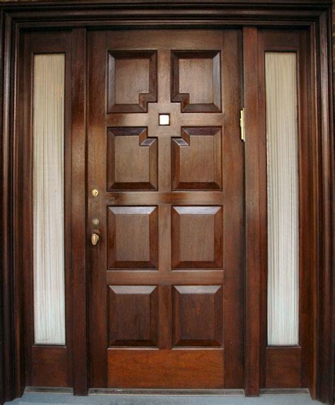 Design Of Wooden Door And Window - WoodsInfo