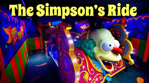 The Simpsons Ride At Universal Studios Hollywood - YouTube