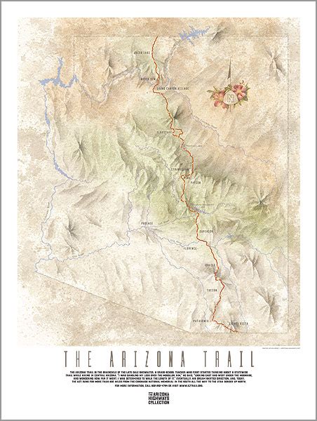 Arizona Trail Poster - Arizona Highways Store