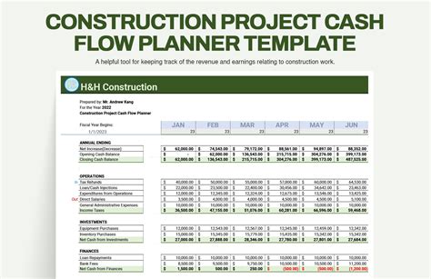 FREE Cash Flow Template - Download in Word, Google Docs, Excel, PDF ...