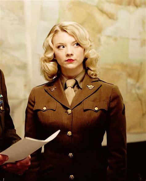 Natalie Dormer as Pvt. Lorraine in Captain America: The First Avenger ...