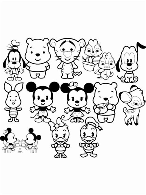 Free Printable Cute Baby Disney Coloring Pages - HeatherteOrtiz