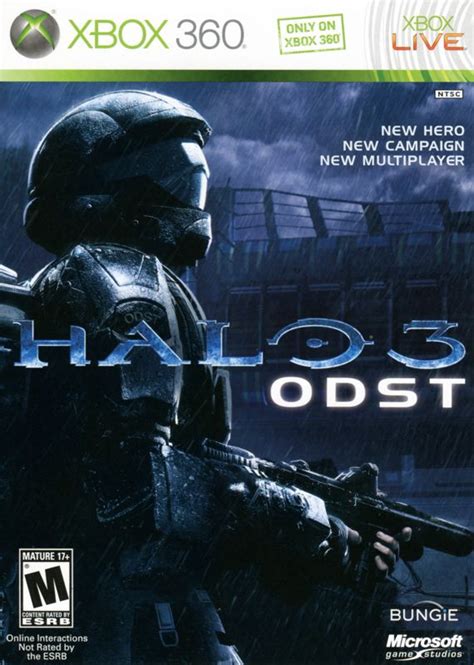 Halo 3: ODST (2009) Xbox 360 box cover art - MobyGames