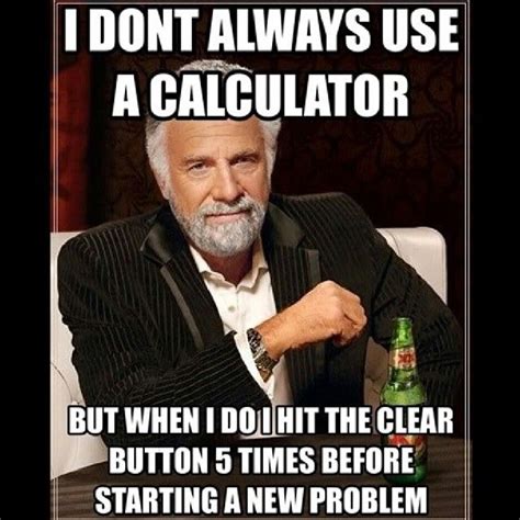 45 Funny Math Memes We Can All Relate To - SayingImages.com | Math ...