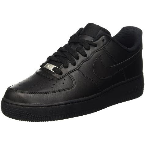 Nike - Nike 315115-038 : Women's Air Force 1 '07 Sneakers Black (7 B(M ...