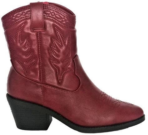 City Classified - Picotee Women Western Cowboy Cowgirl Stitched Ankle ...