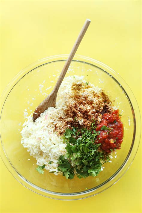 Cauliflower Rice Burrito Bowls | Minimalist Baker Recipes