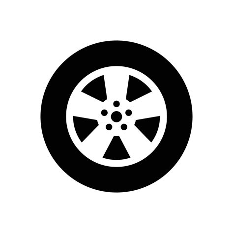 tyre icon vector design template in white background 11710225 Vector ...