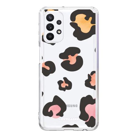 LoveCases Samsung Galaxy A32 5G Gel Case - Colourful Leopard