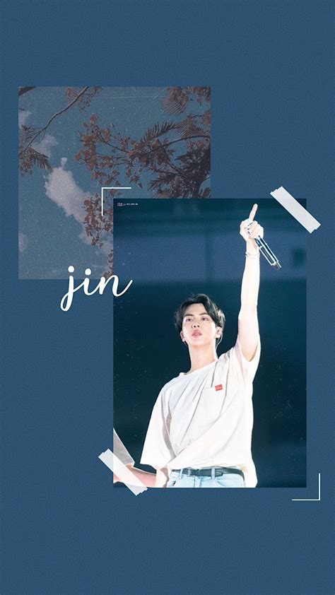 Jin BTS Aesthetic Wallpapers - Wallpaper Cave