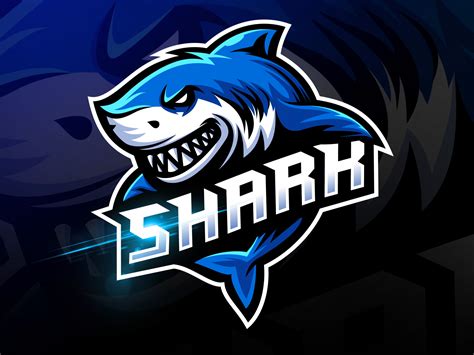 shark logo by Ala.eisnz on Dribbble