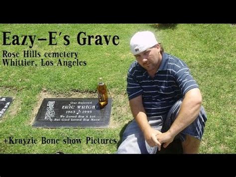 Eazy-E's Grave+ Krayzie Bone show Pictures - YouTube