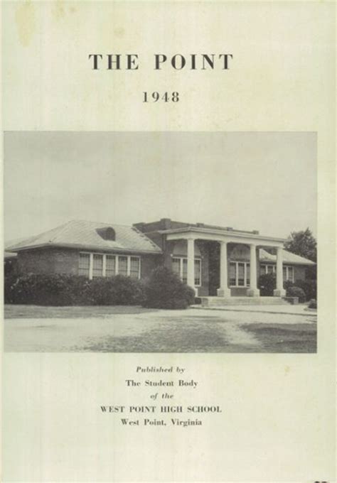 Explore 1948 West Point High School Yearbook, West Point VA - Classmates