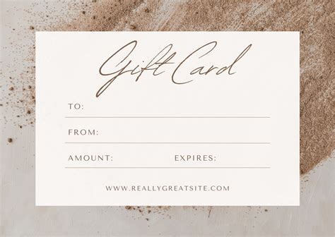 Printable Spa Gift Certificates