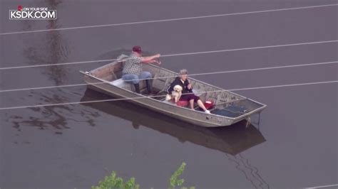 Aerial look at flooding in Foley, Missouri: June 3, 2019 - YouTube