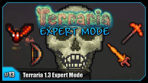 Let's Play Terraria 1.3 Expert Mode (PC) || Expert Mode Skeletron Boss ...