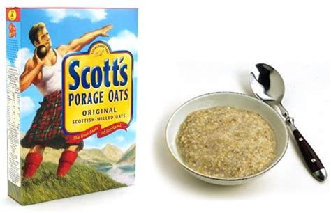 Hills of the North, Rejoice!: Scott's Porridge Oats