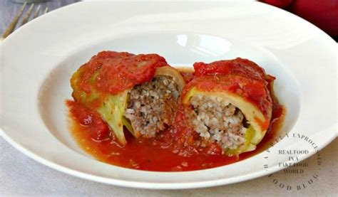 Traditional Polish Style Stuffed Cabbage Rolls (no canned soup ...