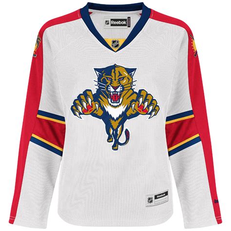 Reebok Florida Panthers Women's White Premier Road Jersey