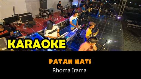 PATAH HATI KARAOKE - YouTube