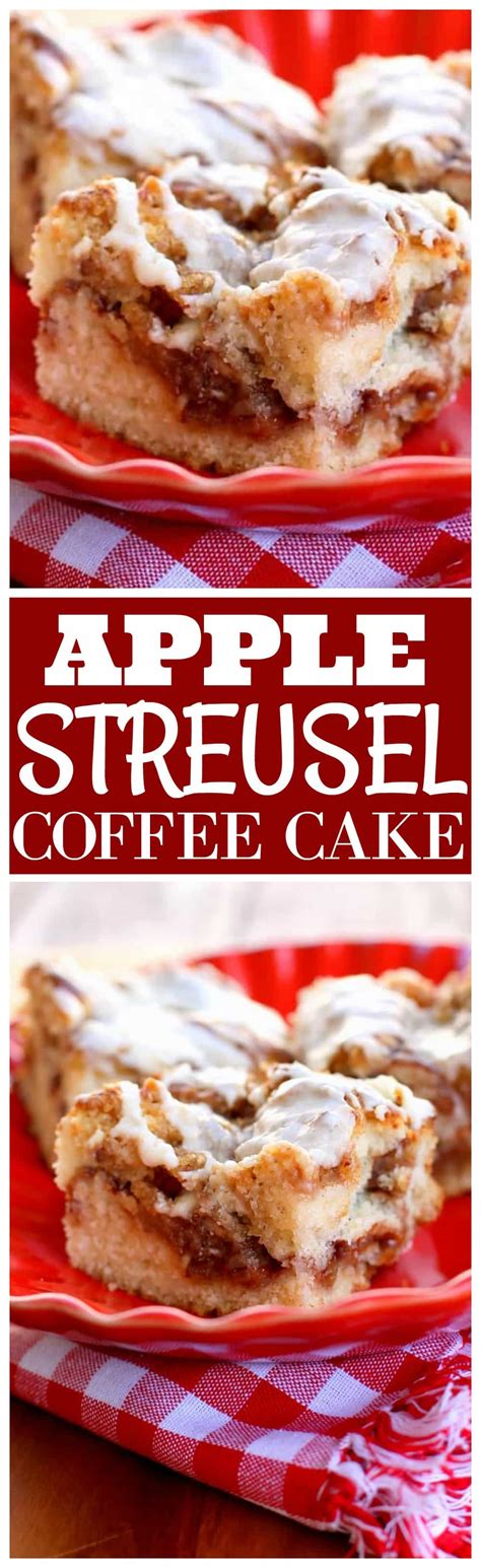 Apple Streusel Coffee Cake - The Girl Who Ate Everything