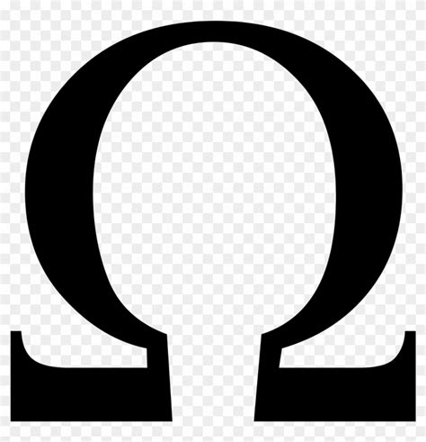 Omega - Greek Mythology War Symbol - Free Transparent PNG Clipart ...