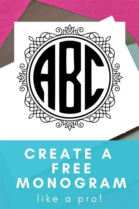 Free Online Monogram Maker: Custom Generator | Monogram maker, Create ...