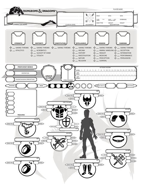 Dnd Printable Character Sheets