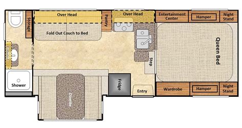 Unimog Camper Conversion Floor Plans