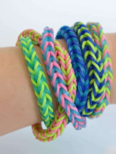 Make Rubber Band Bracelets: 11 Rubber Band Loom Patterns ...