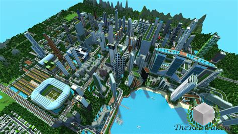 Minecraft Modern City Map