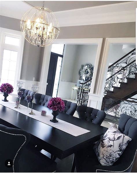 20+ Black Dining Table Ideas