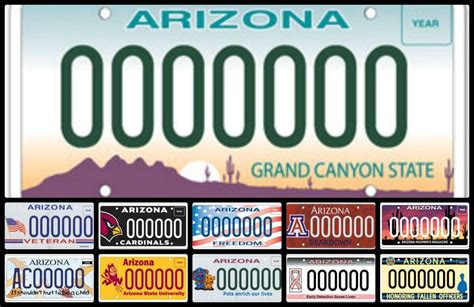 4 new specialty license plates available in Arizona