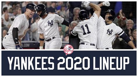 New York Yankees 2020 Lineup Preview - YouTube