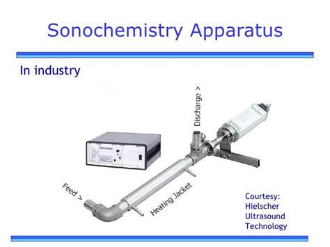 Ultrasonic Application in Chemical Engineering